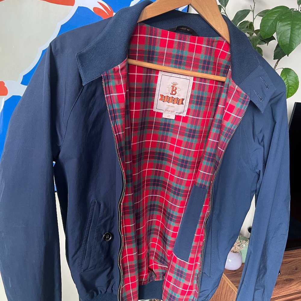 Baracuta - G9 HARRINGTON JACKET - Navy - SZ 40 - Worn 3 times